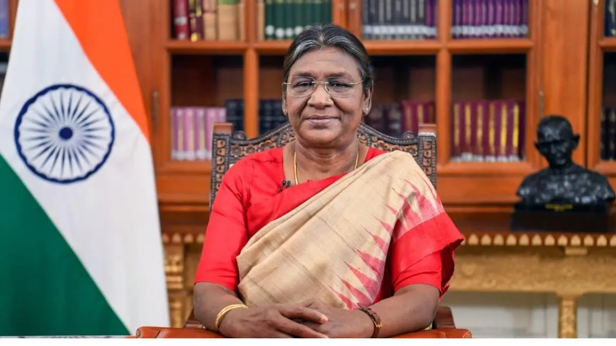 "राष्ट्रपति द्रौपदी मुर्मू का संसद में अभिभाषण"