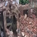 Jalandhar में बारिश का प्रकोप, इलाके में मकान ताश के पत्तों की तरह ढहा