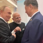 SCO में मोदी-पुतिन मुलाकात: दोस्ताना अंदाज़ में हुई बातचीत